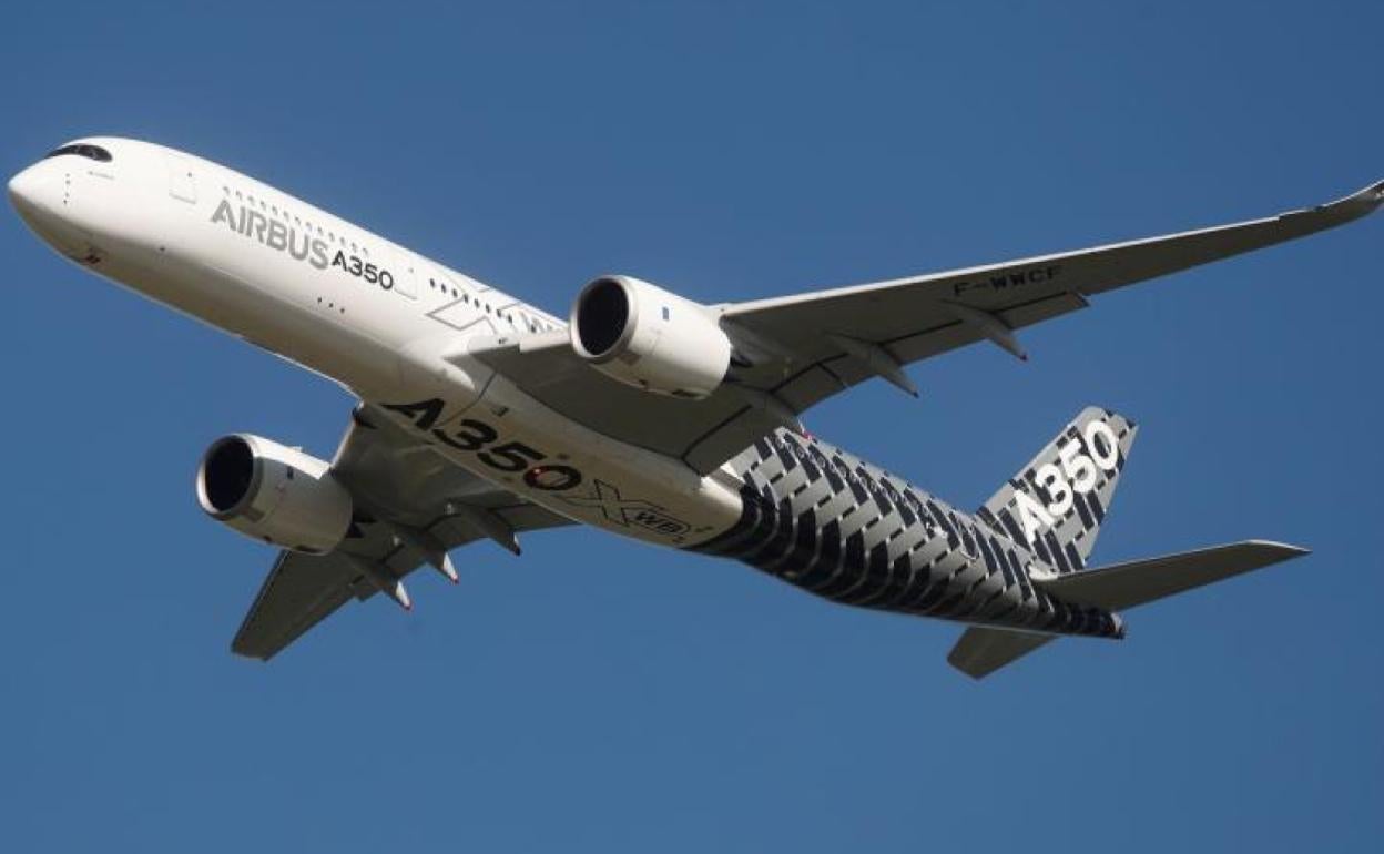 Un avión de Airbus. 