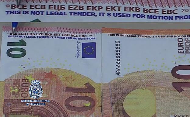 Estas son las diferencias entre un billete real y uno falso.