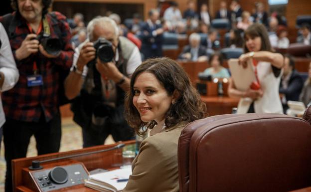 La presidenta de la Comunidad de Madrid, Isabel Díaz Ayuso.