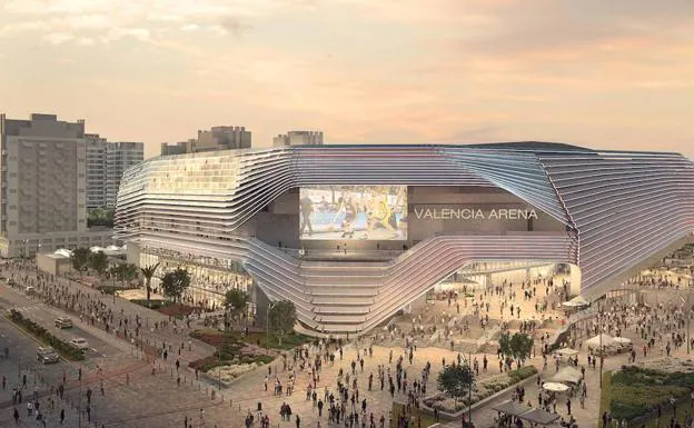 Así será el espectacular pabellón Valencia Arena