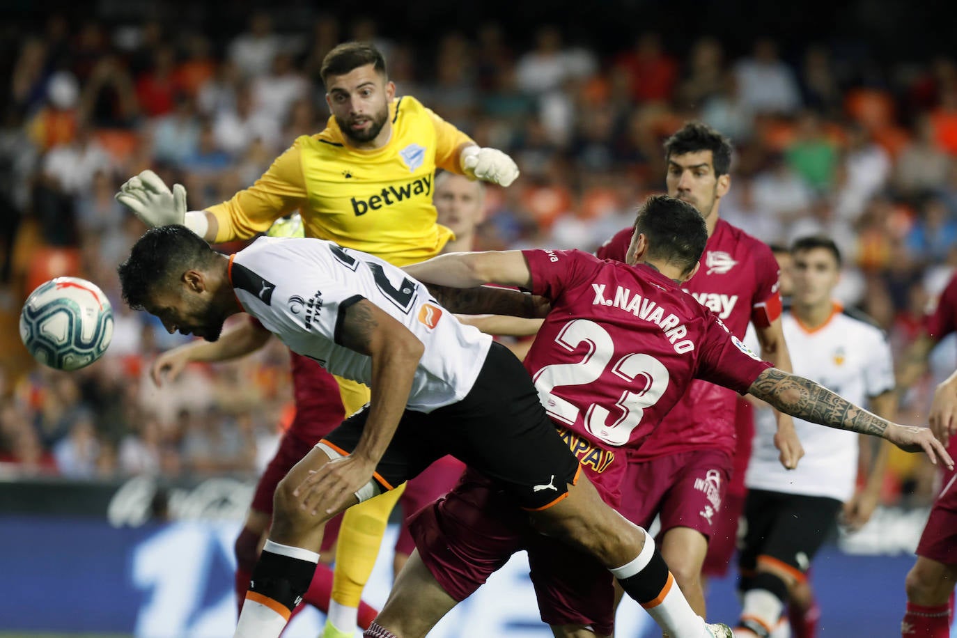 Fotos: El Valencia-Alavés, en imágenes