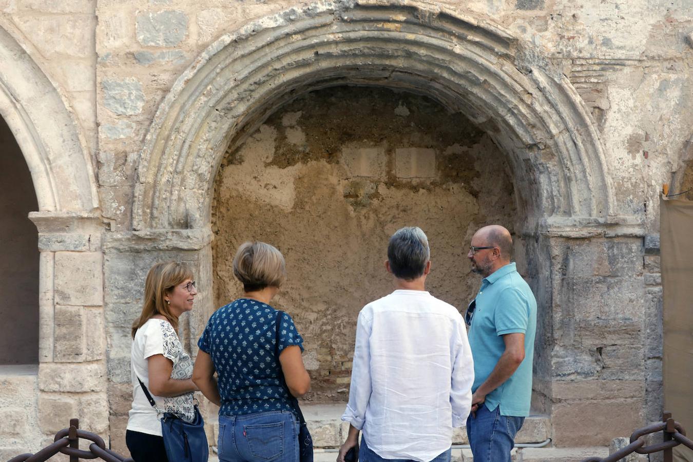 Fotos: Jornada de puertas abiertas en el cementerio medieval de Valencia