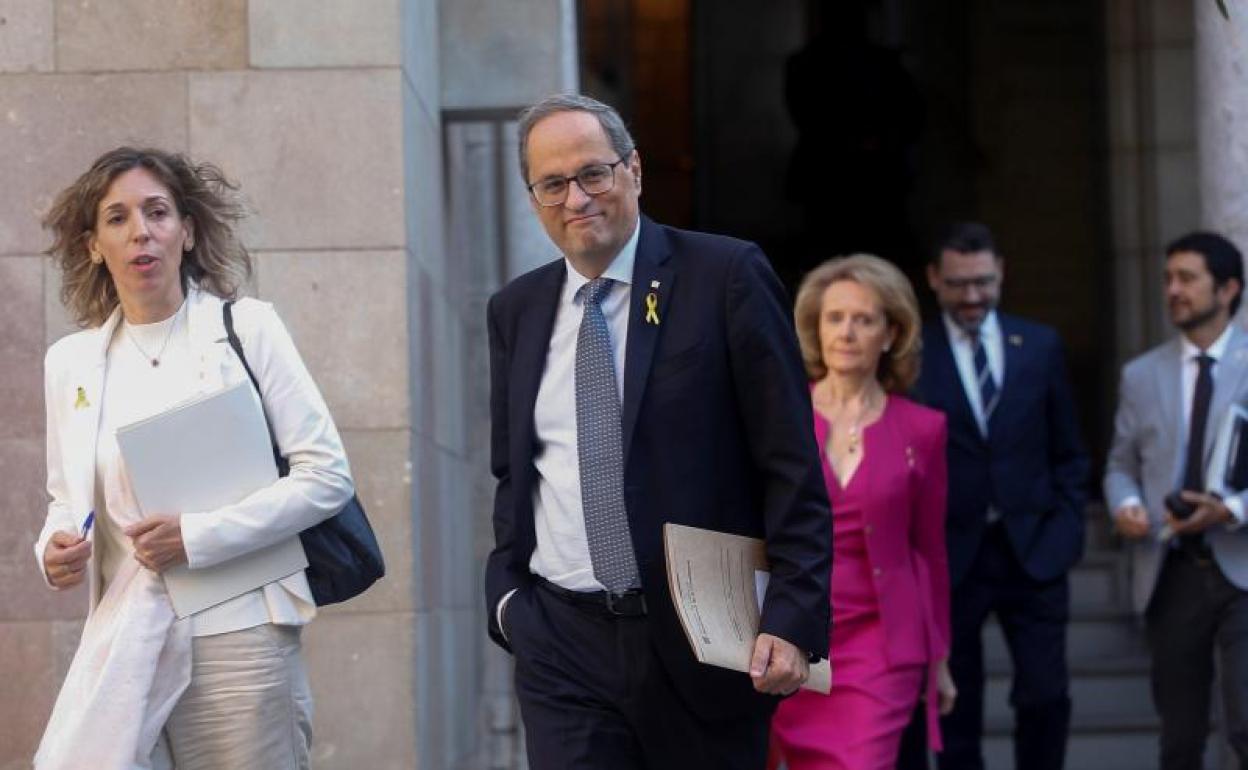 La Generalitat enfría ahora la desobediencia institucional como respuesta a la sentencia