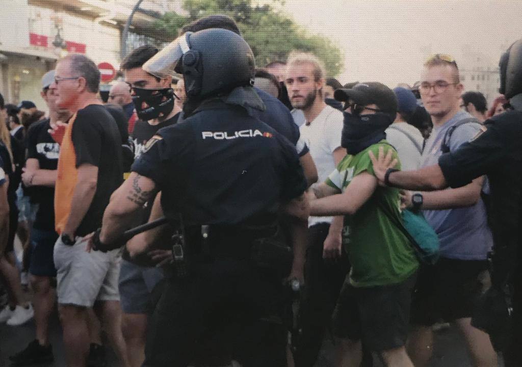 Fotos: Manifestaciones del 9 d&#039;Octubre en Valencia