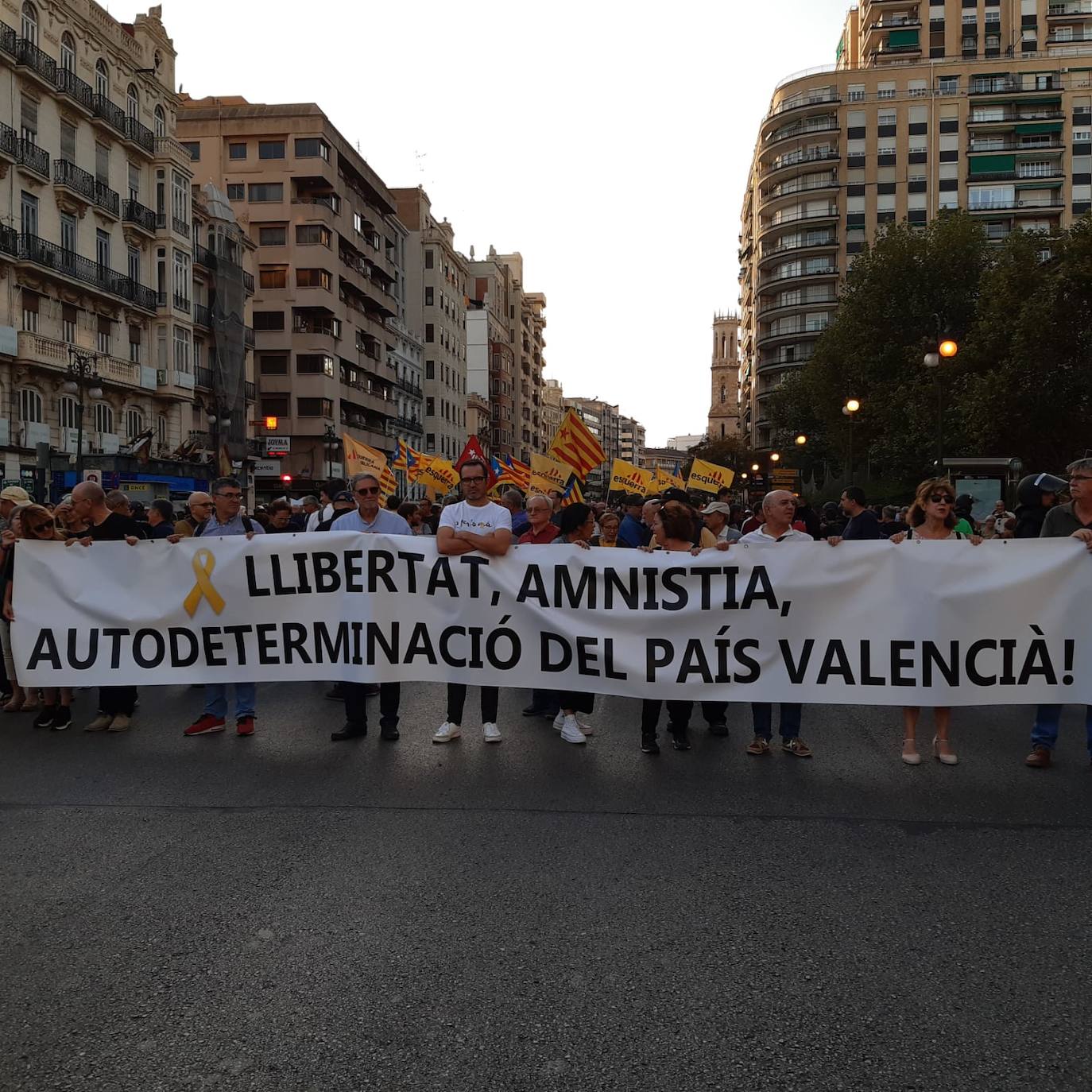 Fotos: Manifestaciones del 9 d&#039;Octubre en Valencia