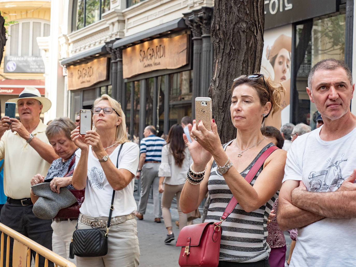 Procesión cívica de Valencia por el 9 d'Octubre de 2019