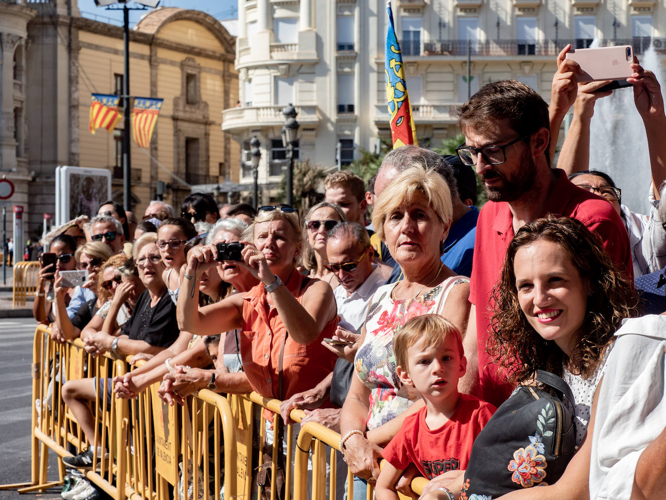 Procesión cívica de Valencia por el 9 d'Octubre de 2019