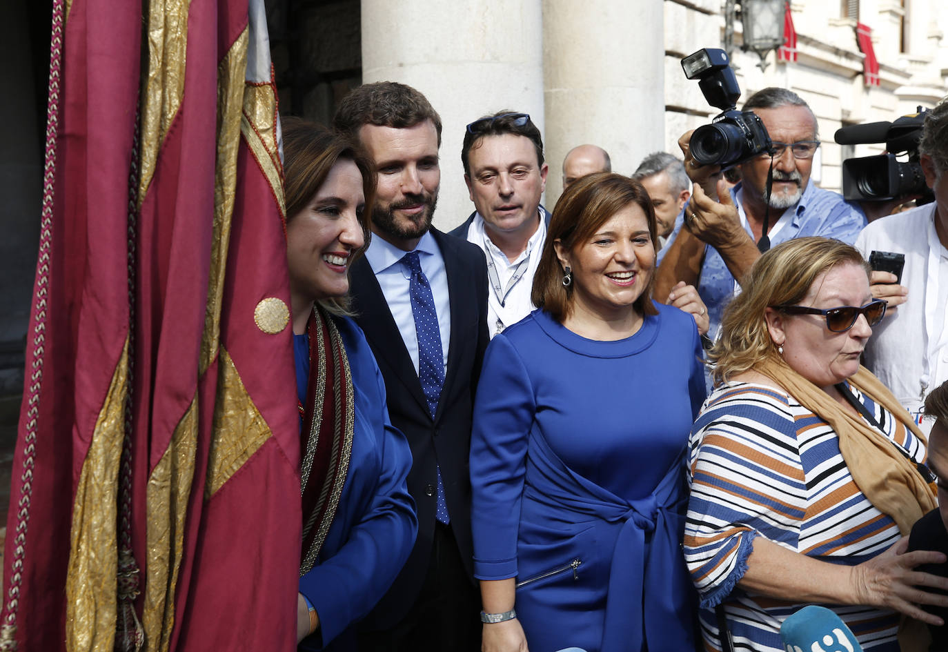 Procesión cívica de Valencia por el 9 d'Octubre de 2019