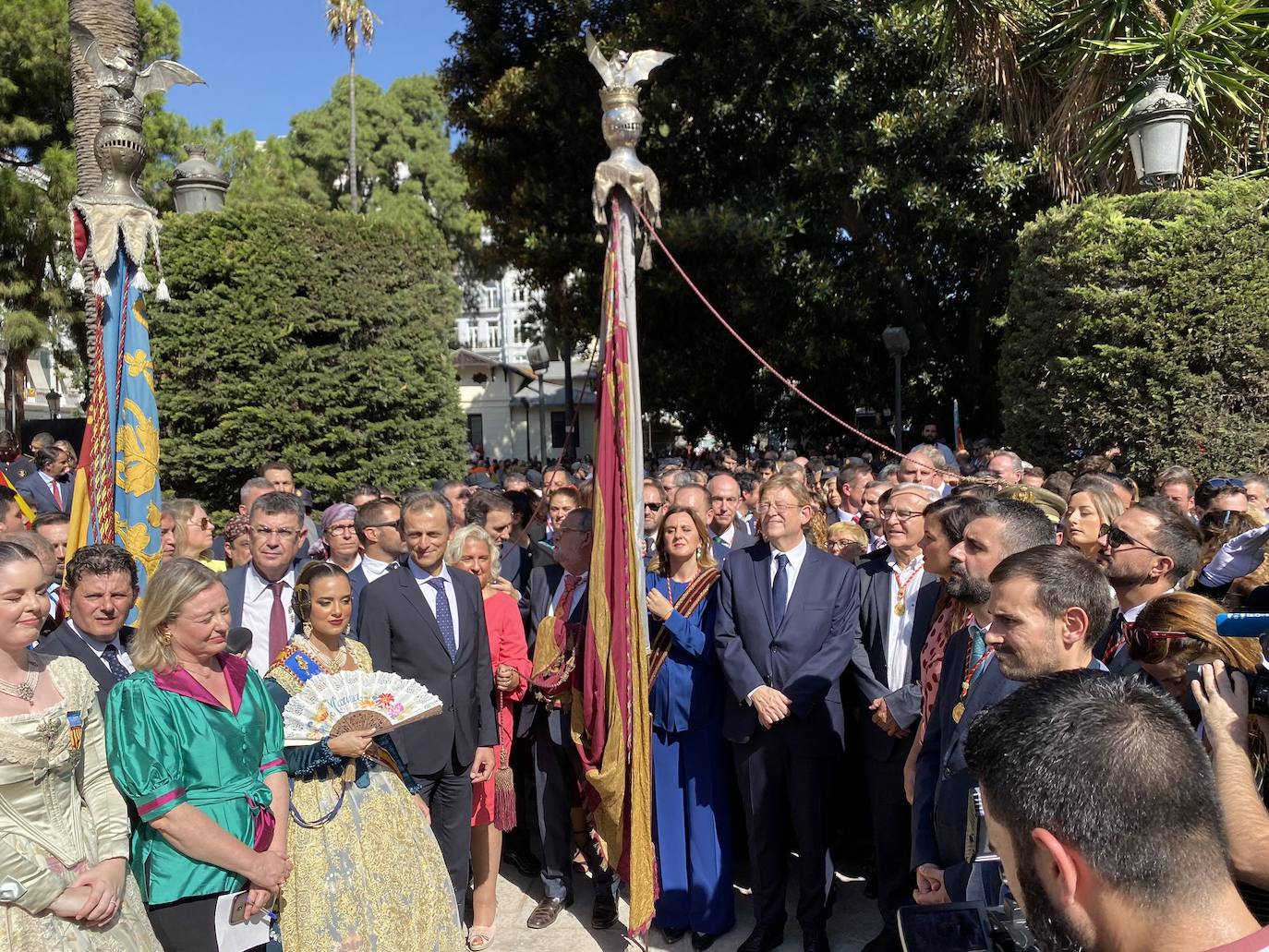 Procesión cívica de Valencia por el 9 d'Octubre de 2019