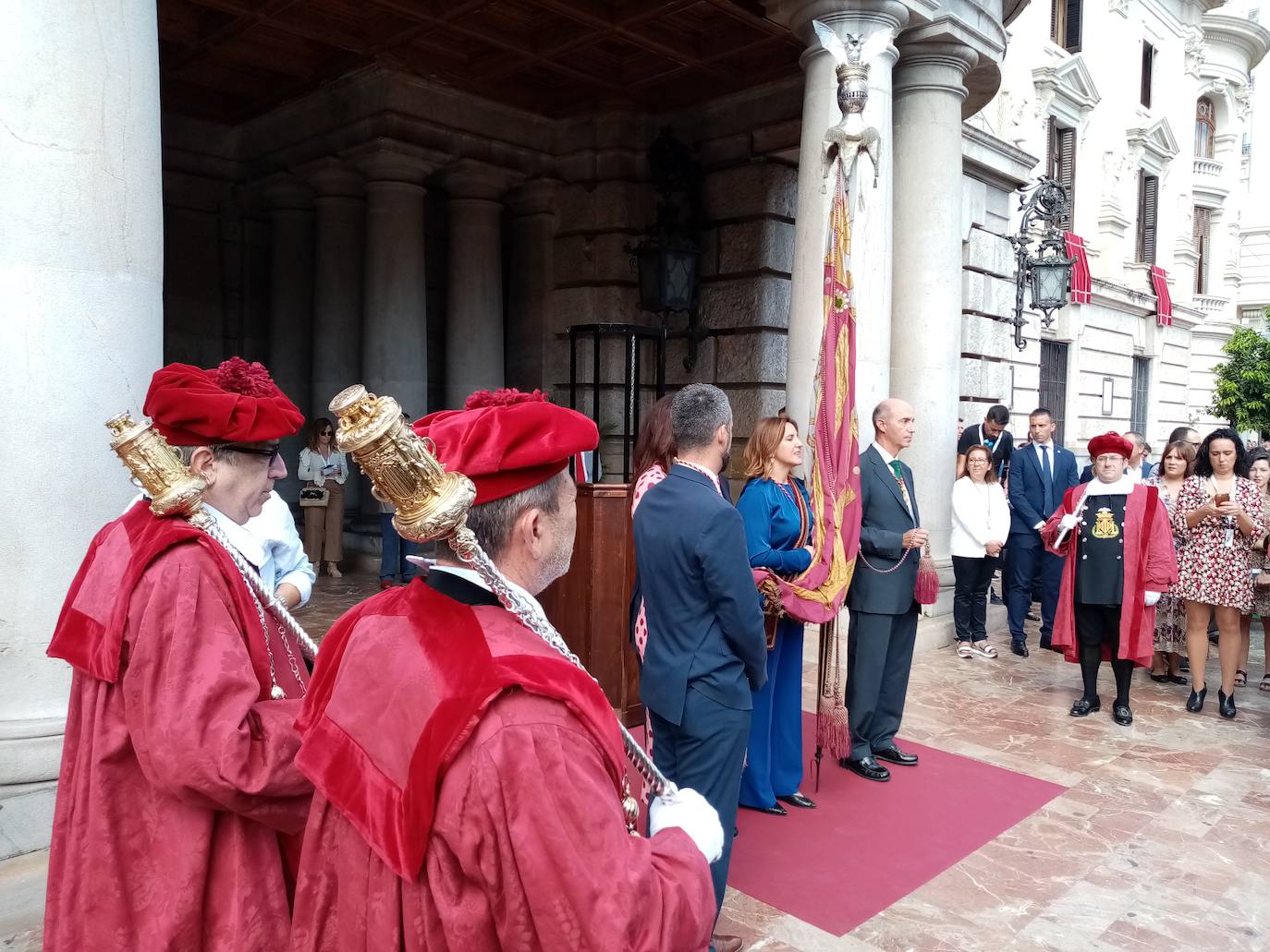 Procesión cívica de Valencia por el 9 d'Octubre de 2019