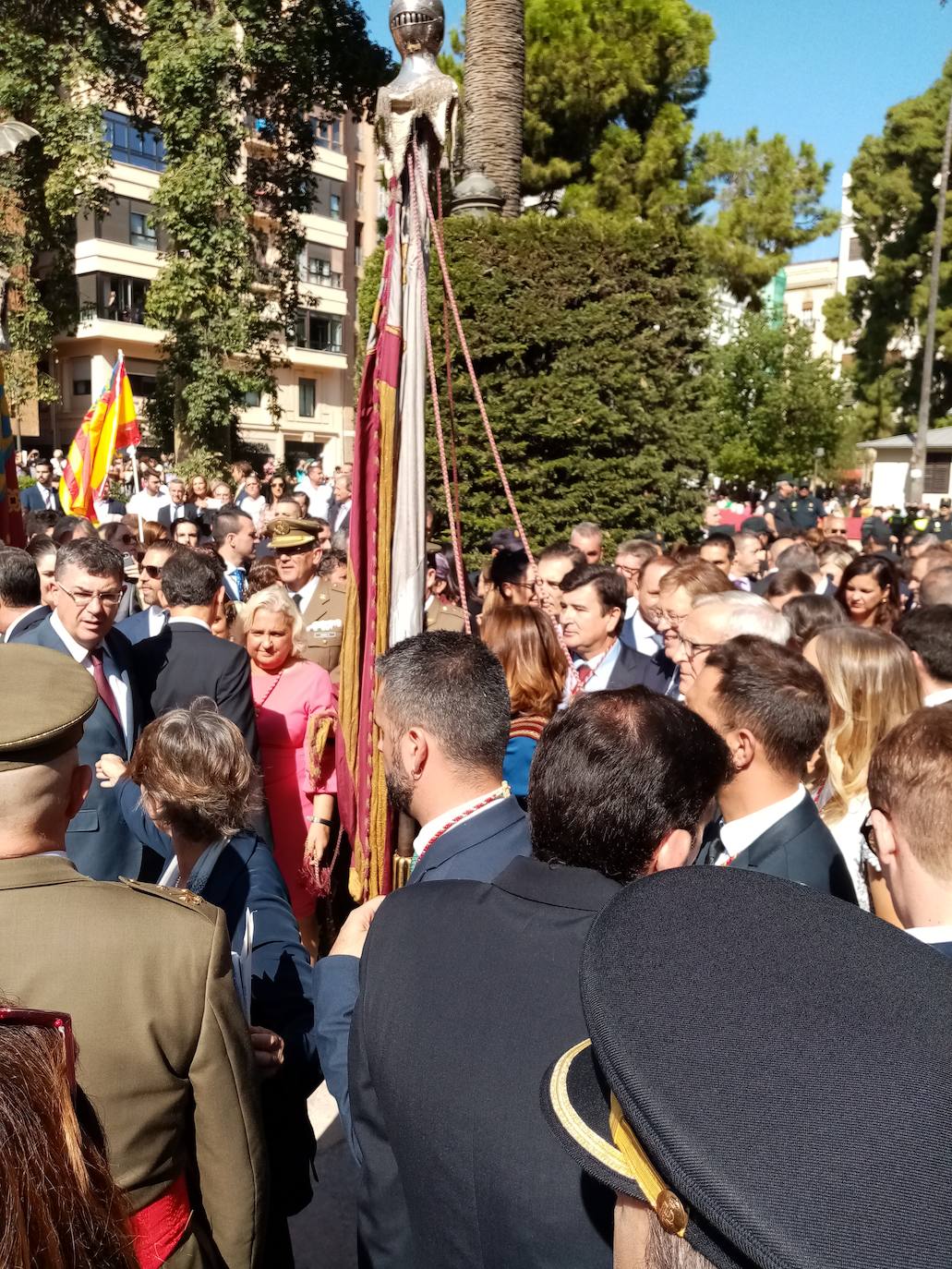 Procesión cívica de Valencia por el 9 d'Octubre de 2019