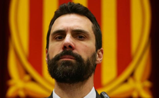 Roger Torrent, presidente del Parlament catalán.