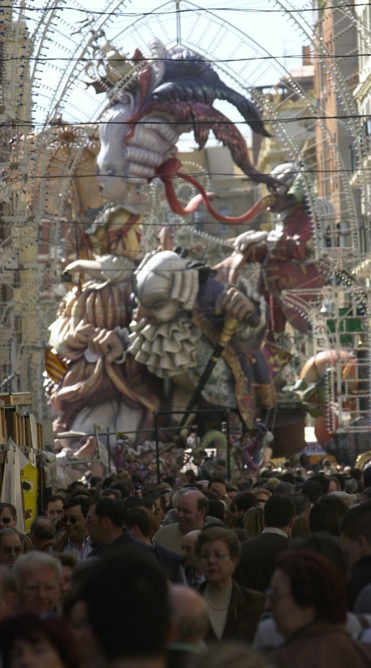 Falla ganadora de Convento de 2001 que se expondrá. 