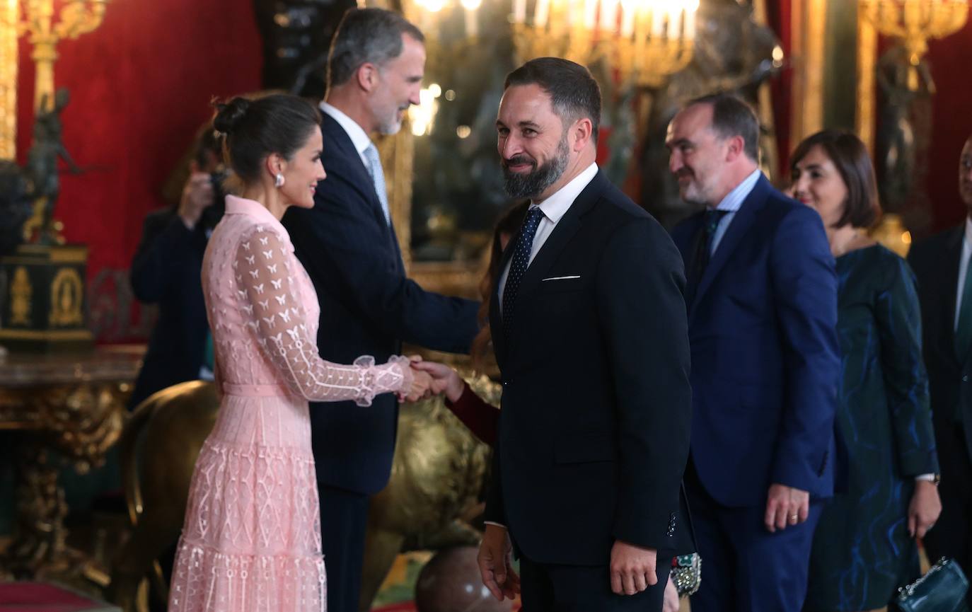 Recepción en el Palacio Real con motivo la Fiesta Nacional de 2019