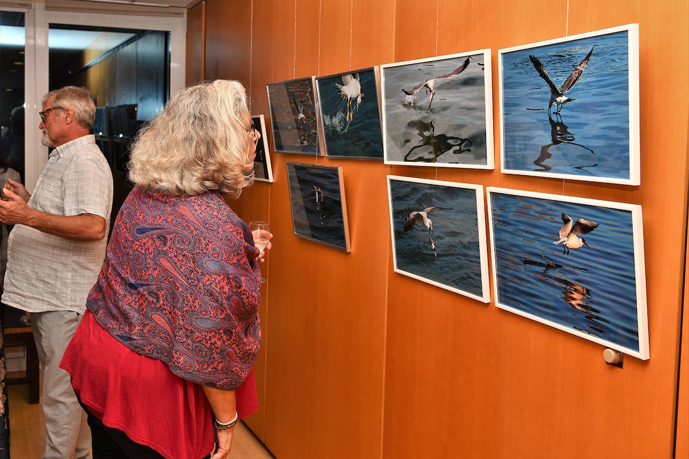 Inauguración de la exposición 'Aves a la mar' organizada por el Rotary Club Jávea en beneficio de End Polio Now