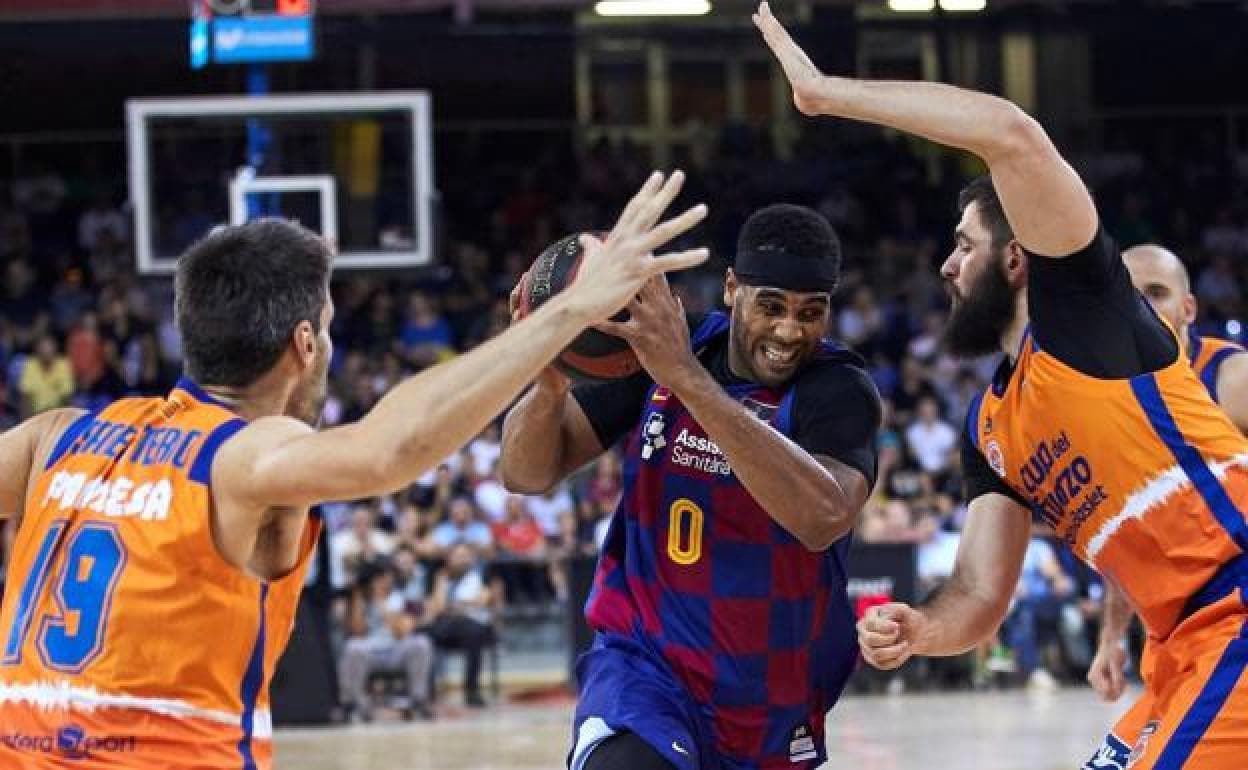 Barça-Valencia Basket.