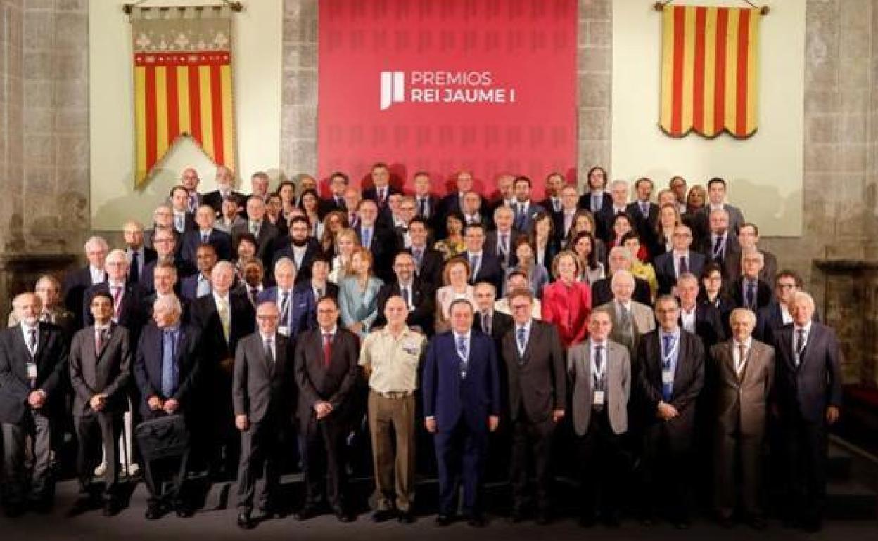 Uno de los pasados actos de entrega de los premios Rei Jaume I.