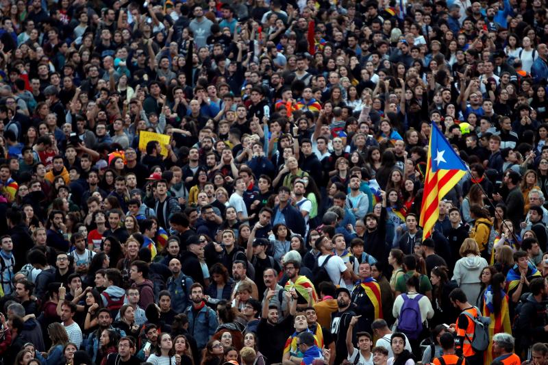 Fotos: Tercera jornada de protestas en Cataluña tras la sentencia del &#039;procés&#039;