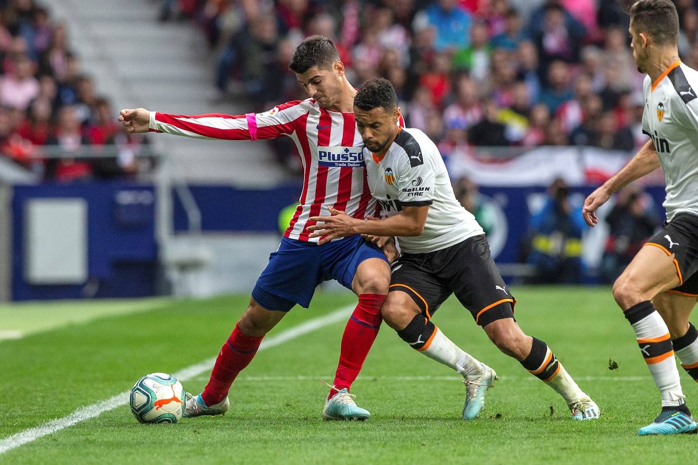 Fotos: El Atlético de Madrid-Valencia, en imágenes