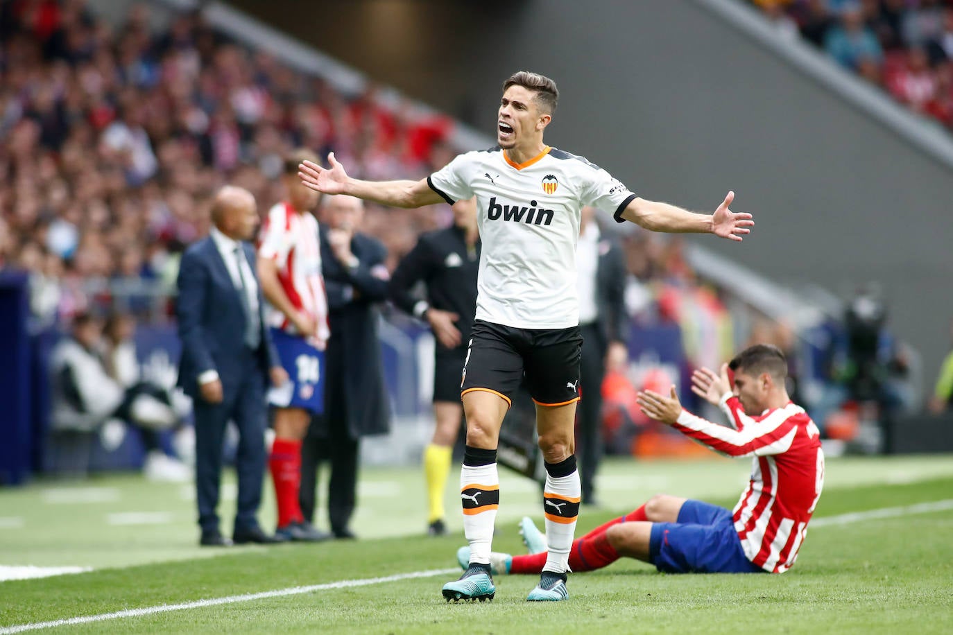 Fotos: El Atlético de Madrid-Valencia, en imágenes