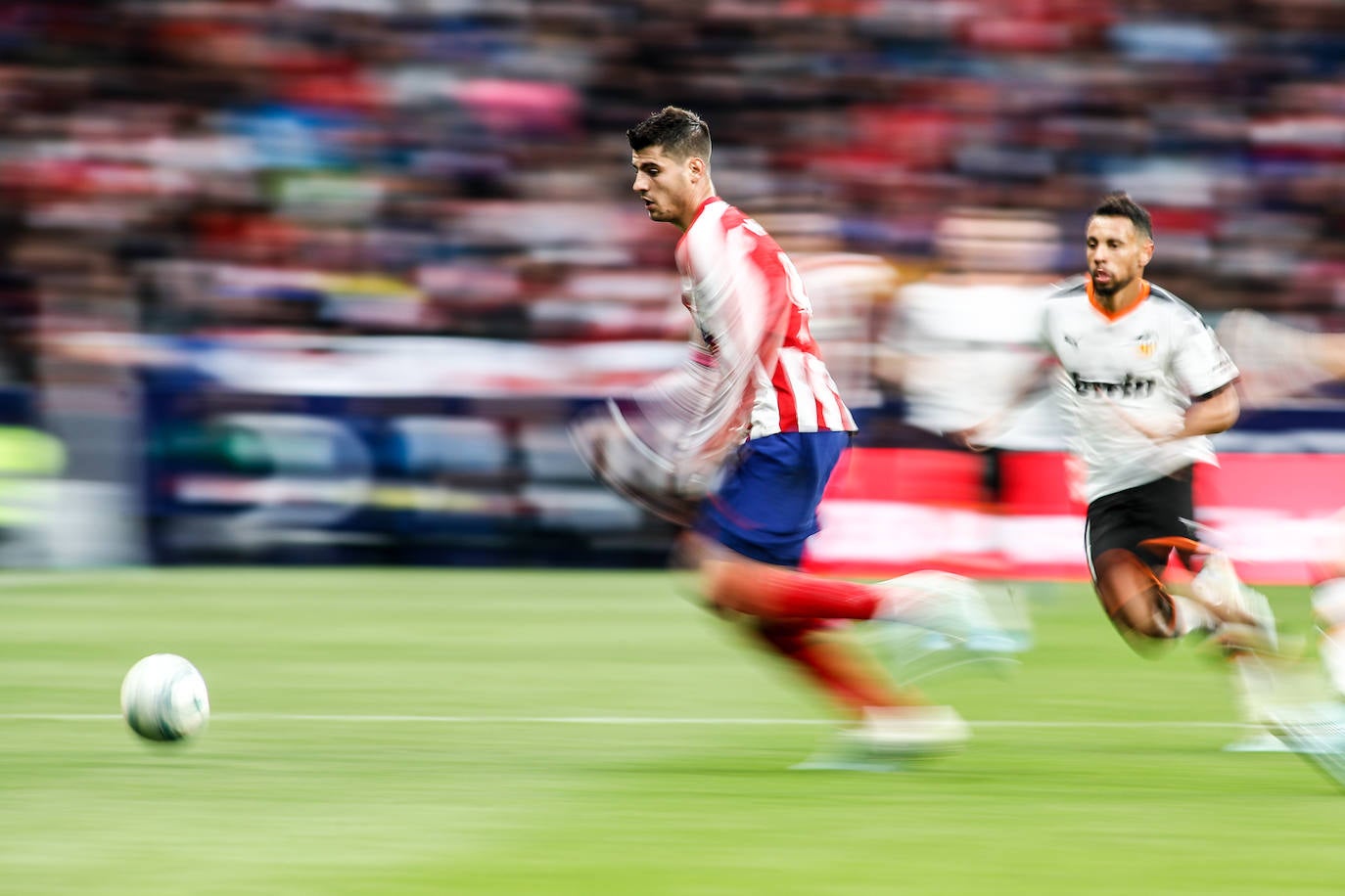 Fotos: El Atlético de Madrid-Valencia, en imágenes