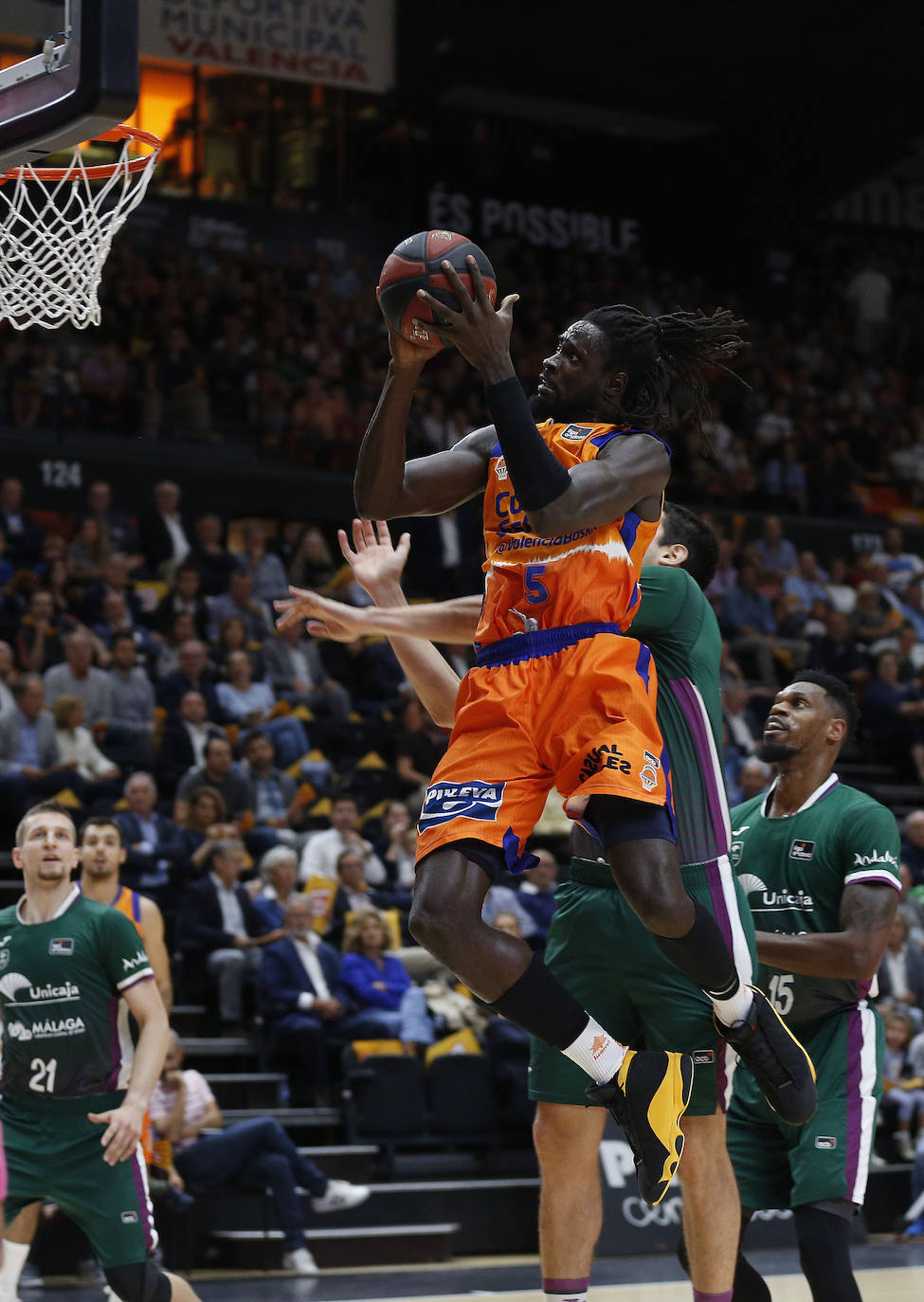 Fotos: El Valencia Basket - Unicaja, en imágenes