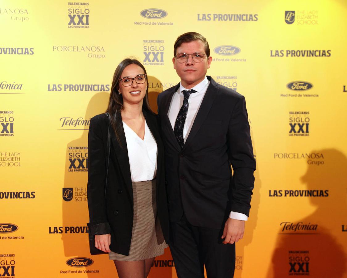 Alejandra López y Jorge León, de Grupo Técnico Valenciano (GTV). 