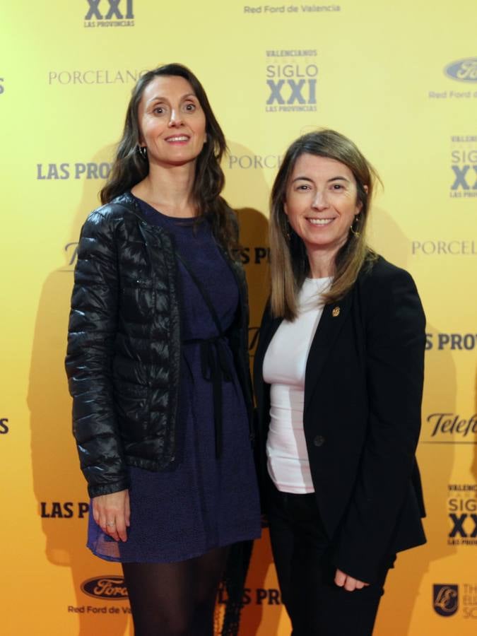 Amparo Gil y Nieves Romero, de la demarcación de Valencia del Colegio de Ingenieros Industriales de la Comunitat.