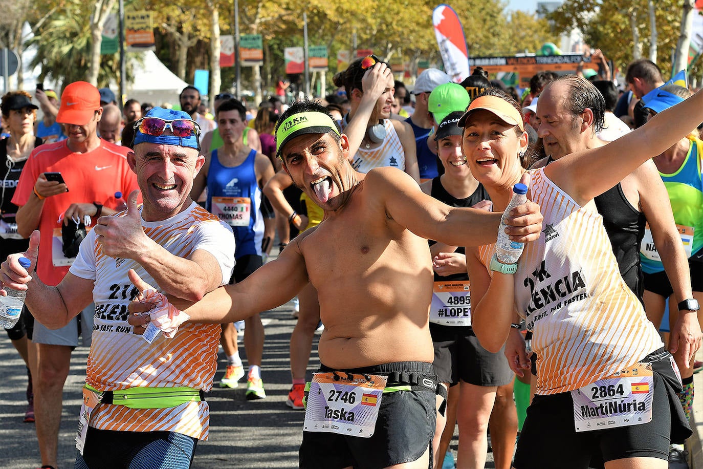 Fotos: Las imágenes más curiosas del Medio Maratón