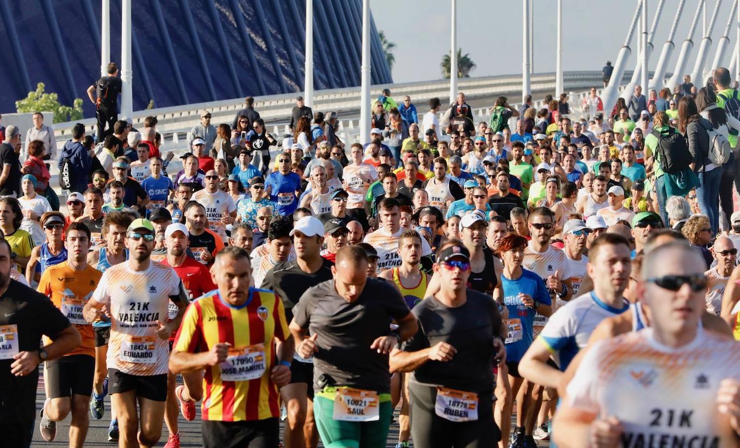 Fotos: Las mejores imágenes del Medio Maratón de Valencia 2019