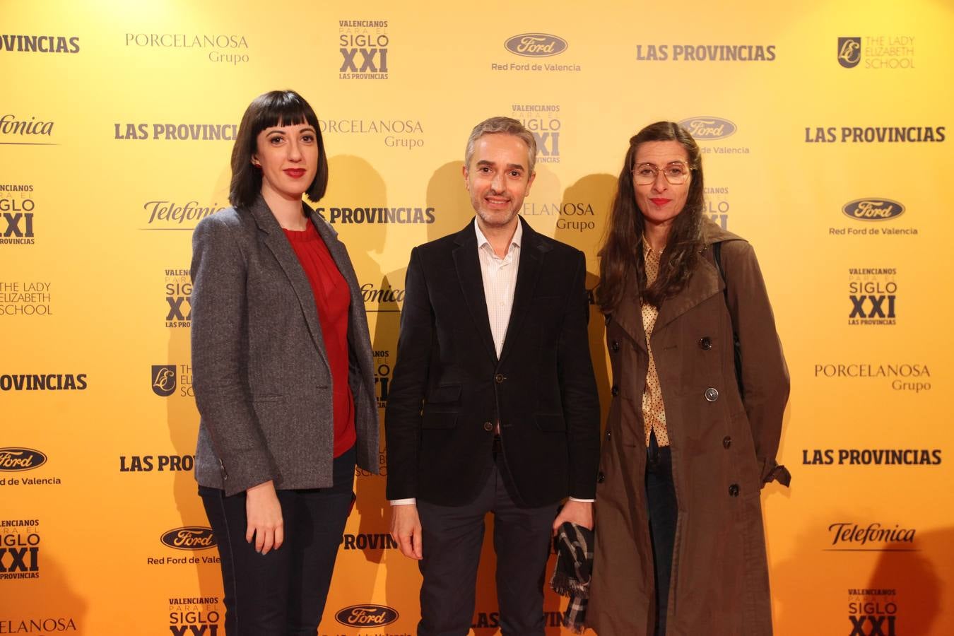 La crítica de arte Marisol Salanova, el director del Consorcio de Museos, José Luis Pérez Pont, y la responsable del centro Es Baluard de Palma, Imma Prieto.