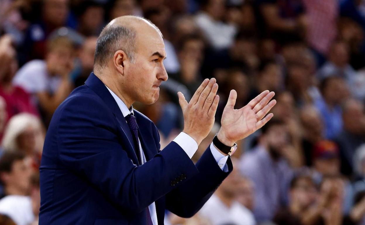 El entrenador del Valencia Basket, Jaume Ponsarnau.