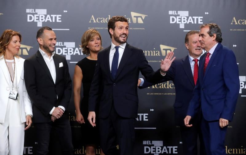 Fotos: El debate electoral, en imágenes