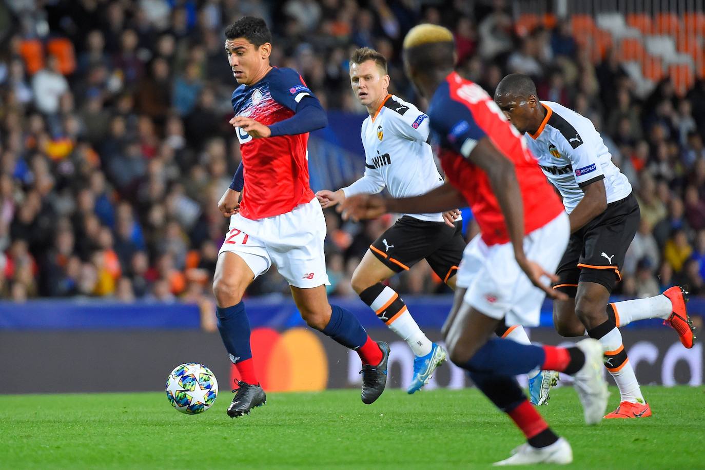 Fotos: El Valencia CF- Lille, en imágenes