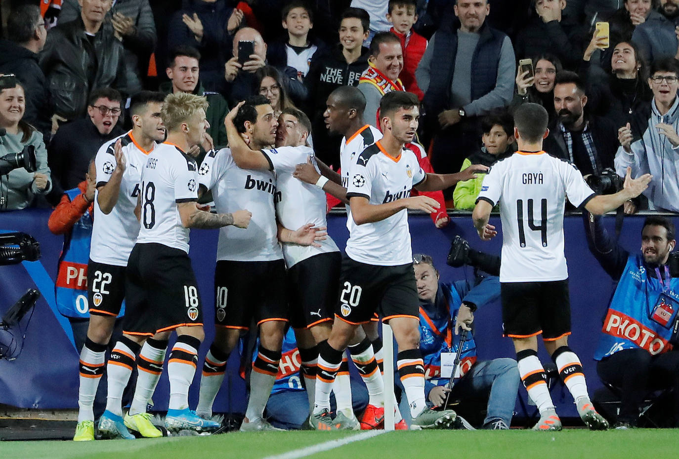 Fotos: El Valencia CF- Lille, en imágenes