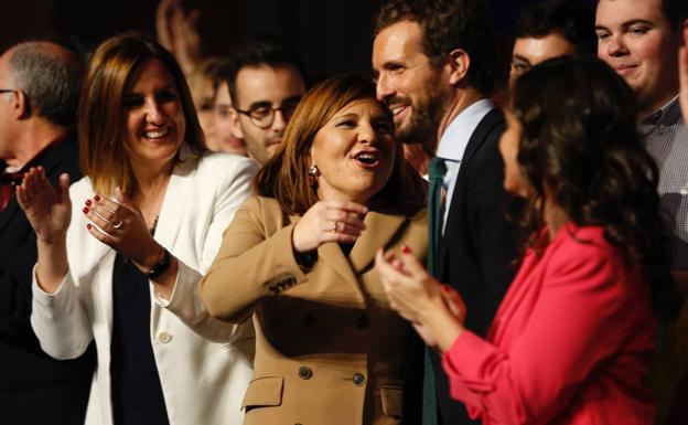 Casado: «Yo soy de los vuestros. Voy a mejorar la financiación valenciana»