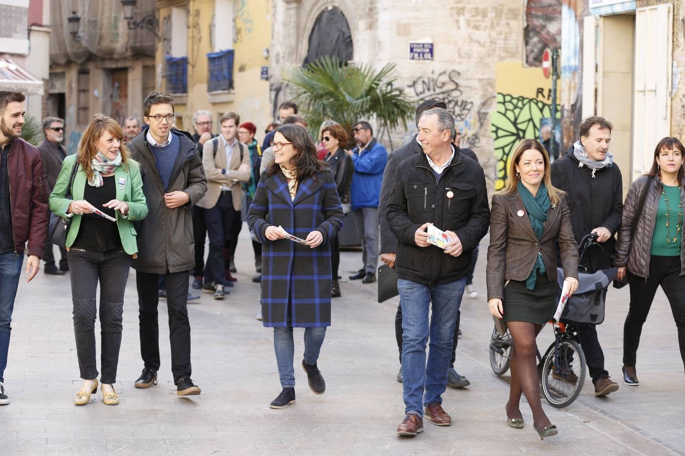 Més Compromís, la alianza de Compromís con Más País, de Íñigo Errejón han cerrado la campaña por las elecciones del 10N en Valencia, con Baldoví, Errejón, Oltra y Ribó, entre otros.