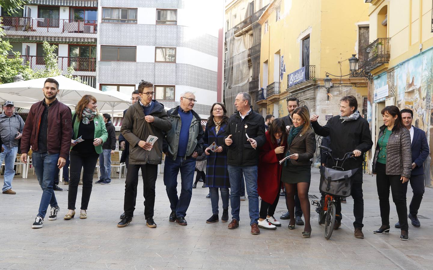 Més Compromís, la alianza de Compromís con Más País, de Íñigo Errejón han cerrado la campaña por las elecciones del 10N en Valencia, con Baldoví, Errejón, Oltra y Ribó, entre otros.