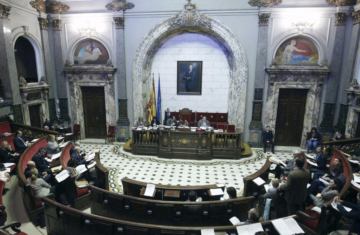 Hemiciclo del Ayuntamiento. 