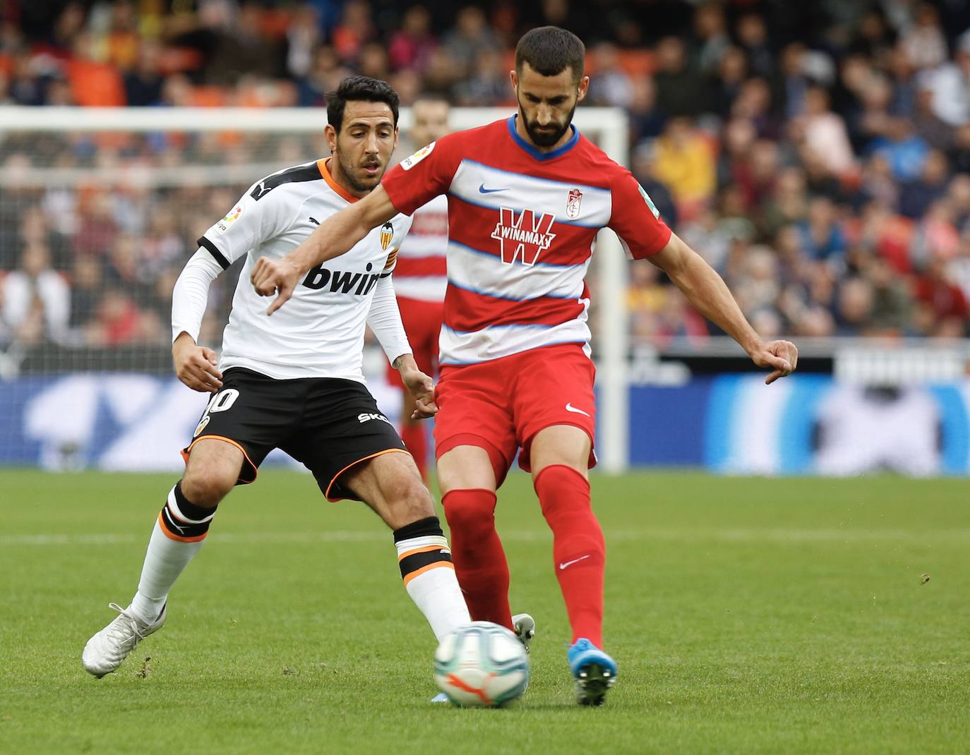 Partido disputado en Mestalla que acabó con victoria valencianista tras los tantos de Wass y Ferran.