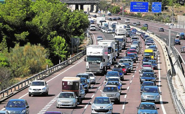 Todos los días atasco en Valencia