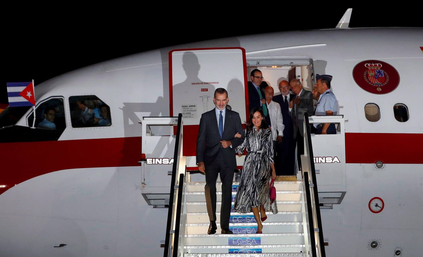 Felipe VI y doña Letizia están de viaje oficial