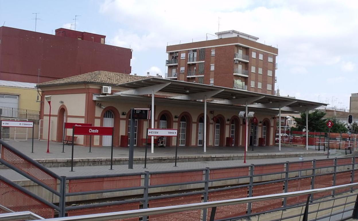 Estación de tren de Cheste.