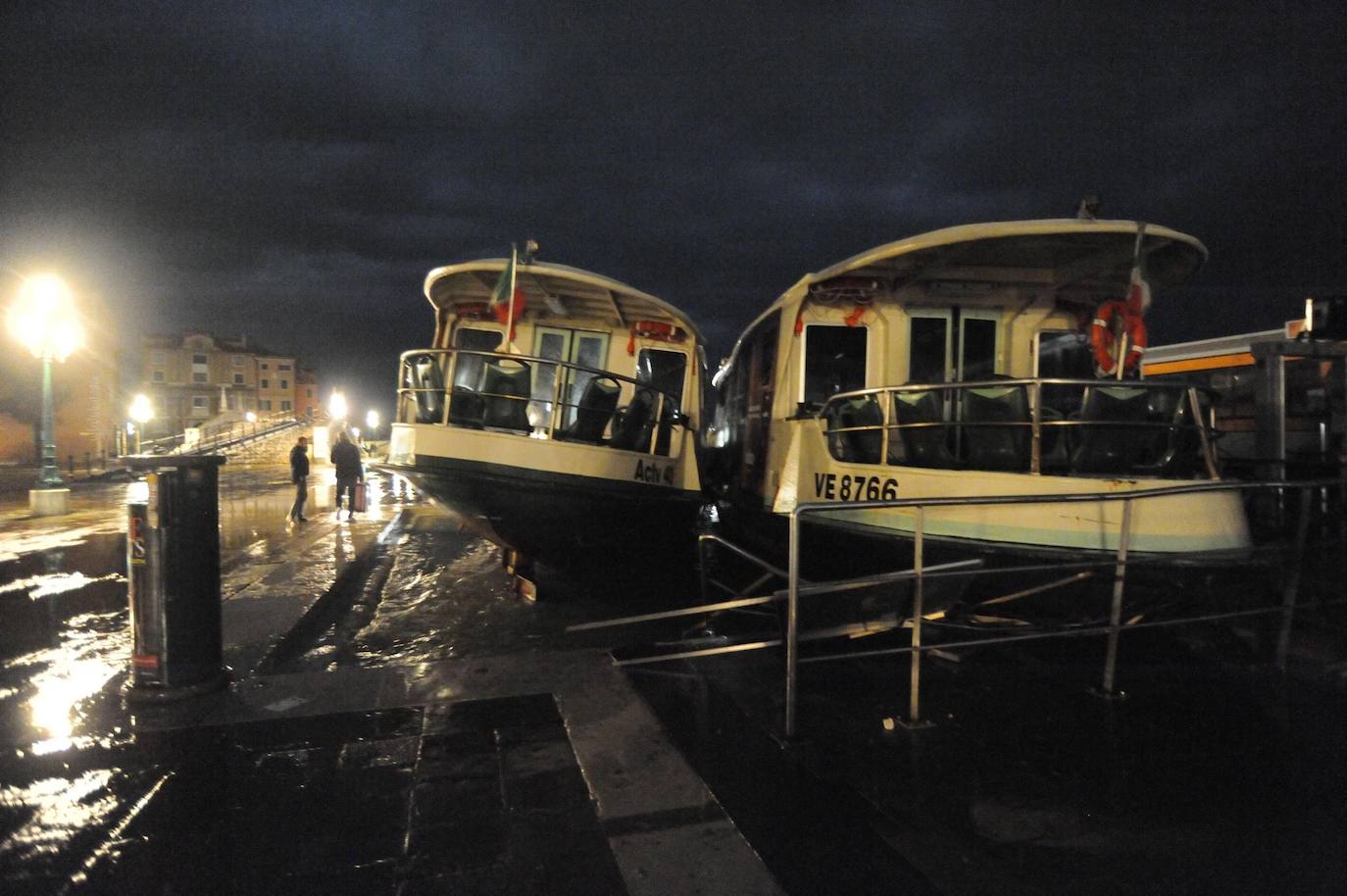 Venecia, destrozada por la peor 'acqua alta' del último medio siglo