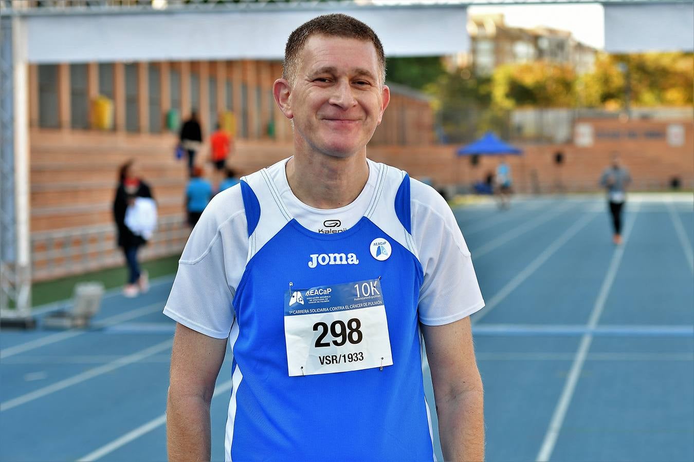 Carrera contra el Cáncer de Pulmón en Valencia en 2019.