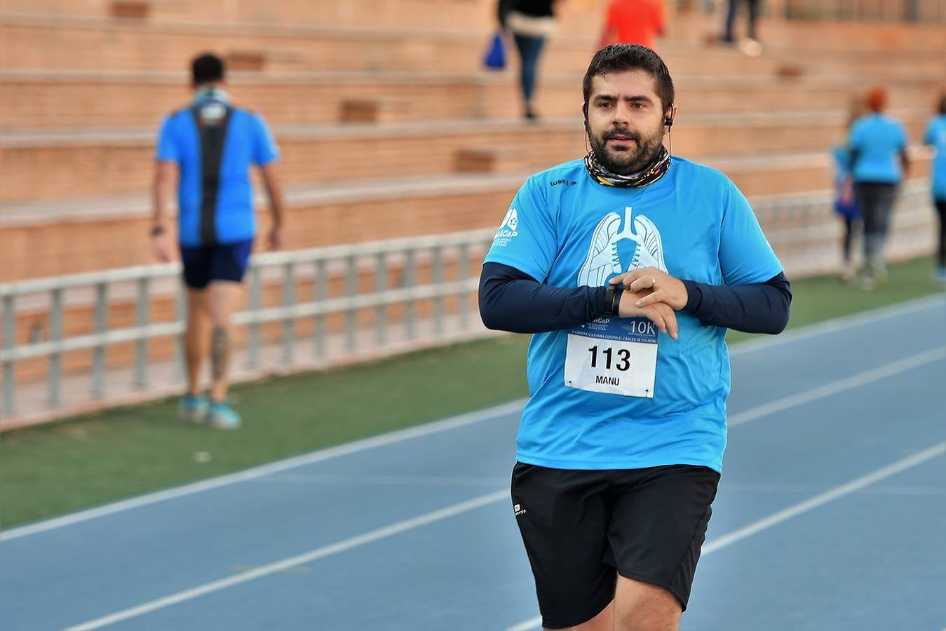 Carrera contra el Cáncer de Pulmón en Valencia en 2019.