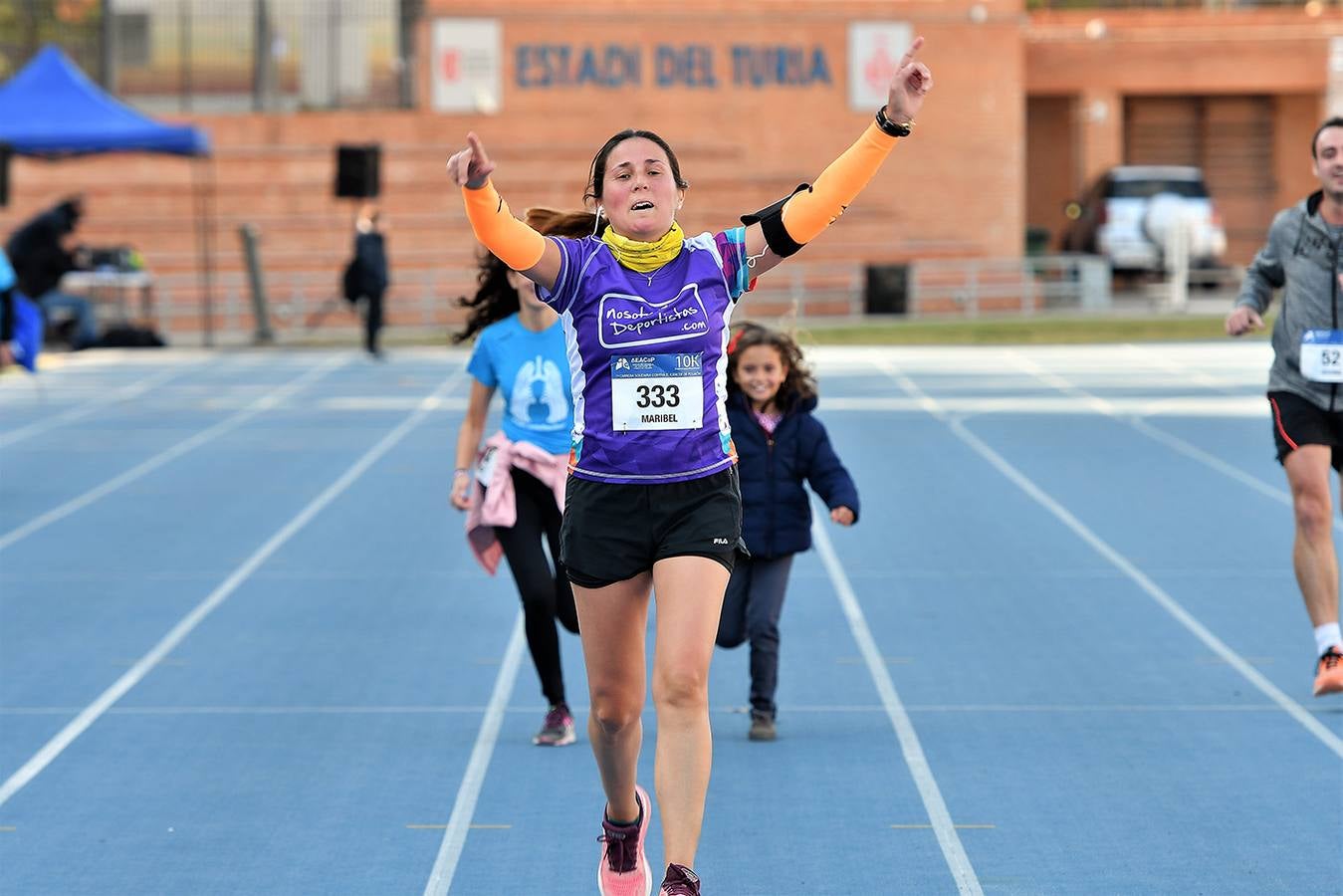 Carrera contra el Cáncer de Pulmón en Valencia en 2019.