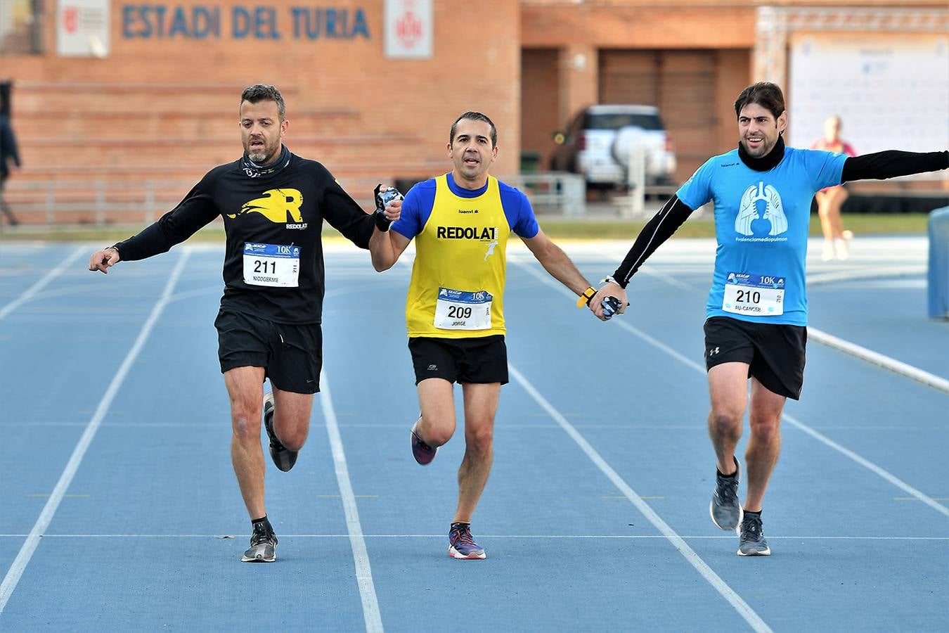 Carrera contra el Cáncer de Pulmón en Valencia en 2019.