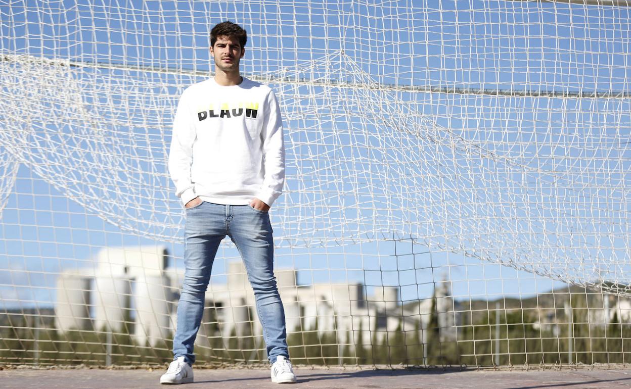 Gonzalo Melero, en la ciudad deportiva de Buñol