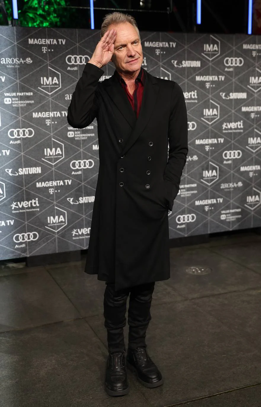 Sting recibió en la gala el premio 'Heroe Award'.